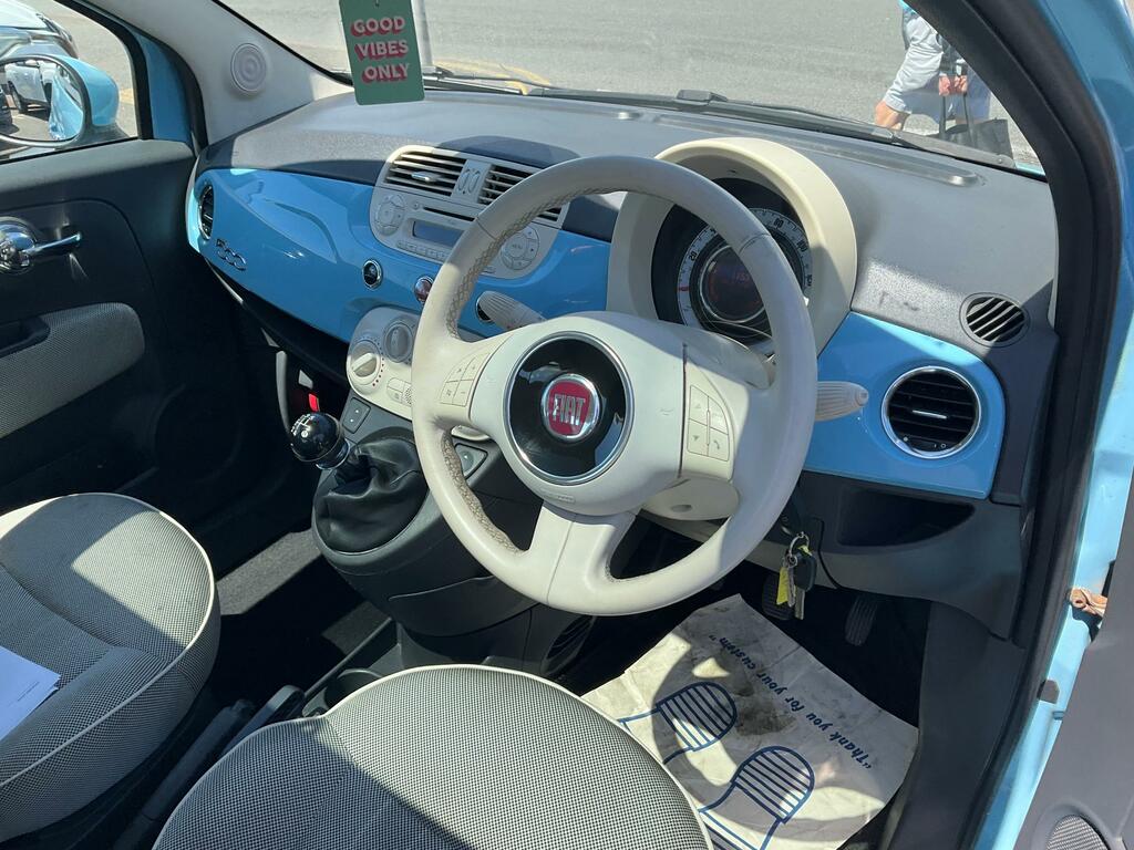 Fiat 500 Hatchback 1.2 White #19
