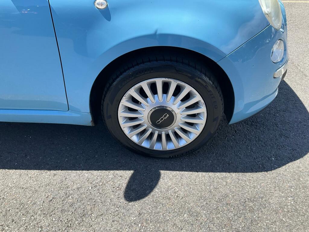 Fiat 500 1.2 Lounge Hatchback Euro 5 Ss Blue #4