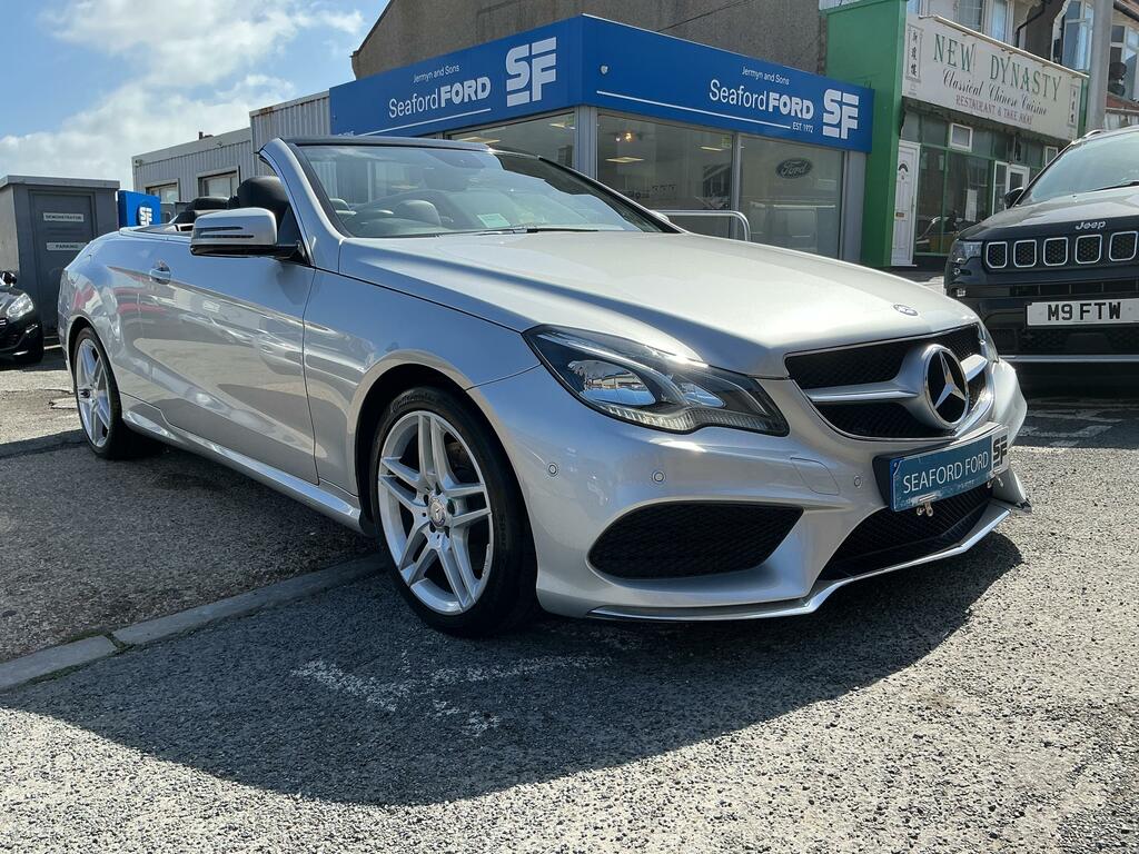 Mercedes-Benz E Class 2.1 E220 Cdi Amg Sport Cabriolet G-tron Silver