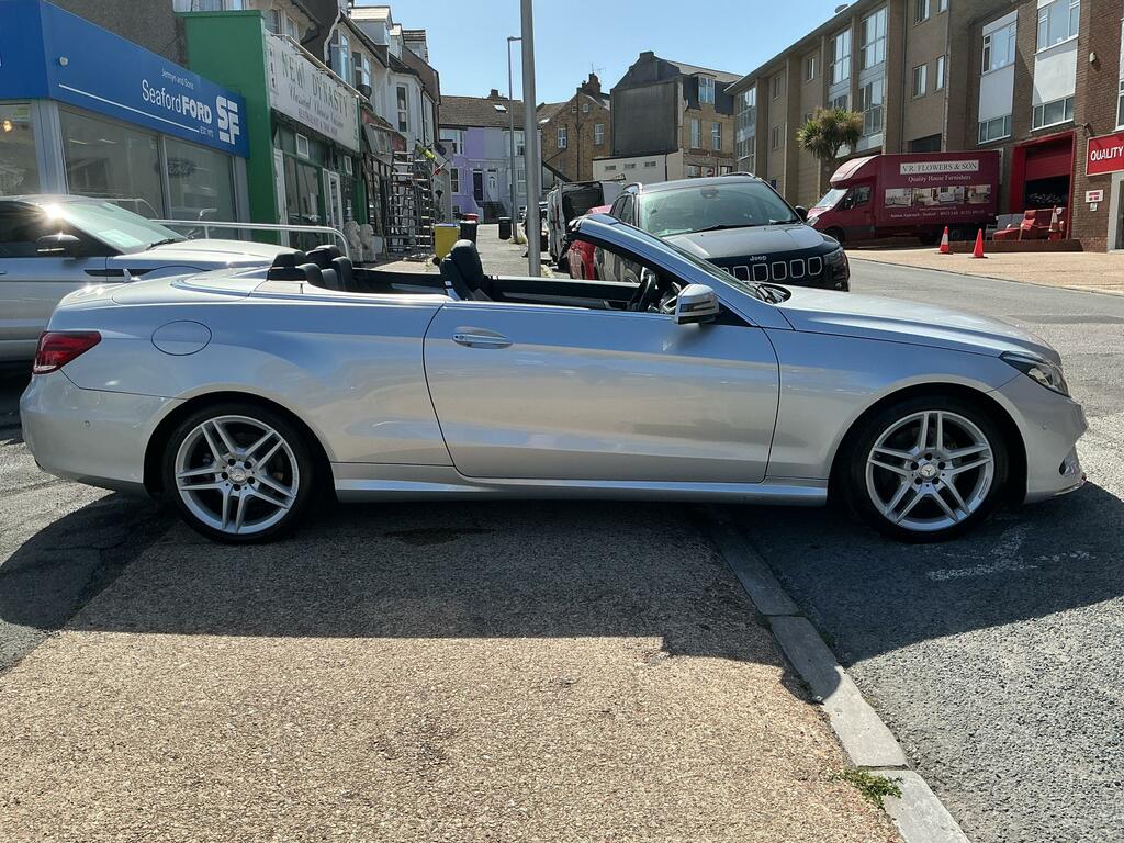 Mercedes-Benz E Class 2.1 E220 Cdi Amg Sport Cabriolet G-tron Silver #5