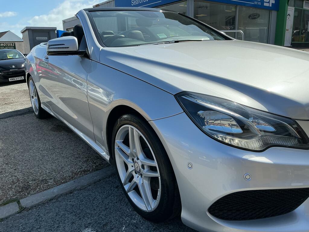 Mercedes-Benz E Class 2.1 E220 Cdi Amg Sport Cabriolet G-tron Silver #3