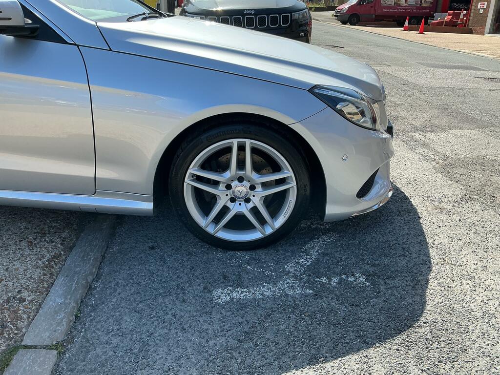 Mercedes-Benz E Class 2.1 E220 Cdi Amg Sport Cabriolet G-tron Silver #4