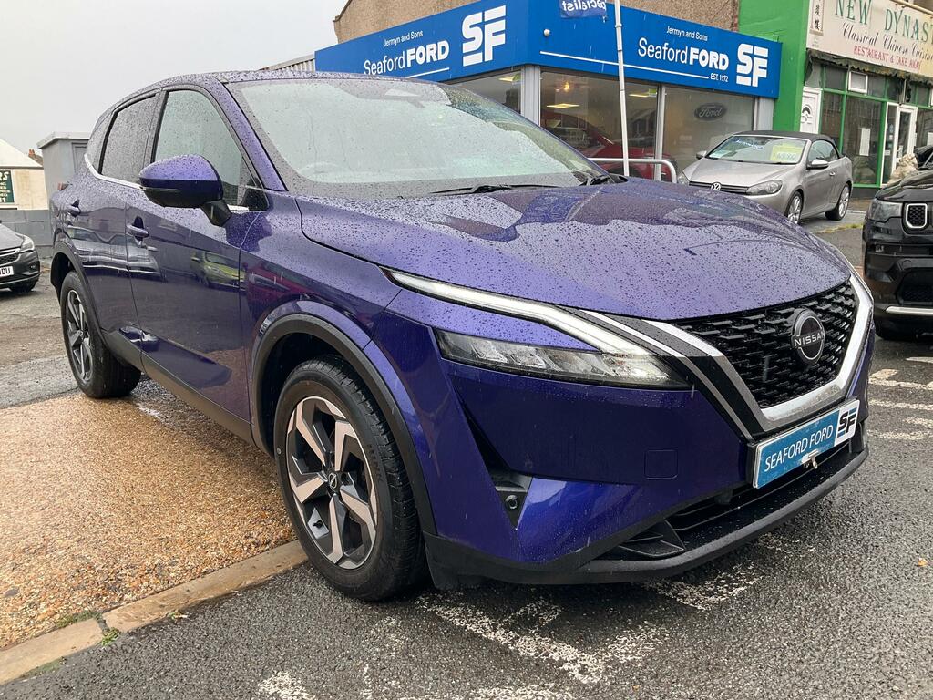 Nissan Qashqai 1.3 Dig-t Mhev N-connecta Suv Hybrid Ma Blue