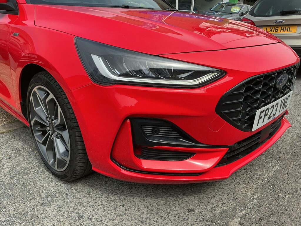 Ford Focus 1.0T Ecoboost St-line X Hatchback Manua FP23YNC Red #2