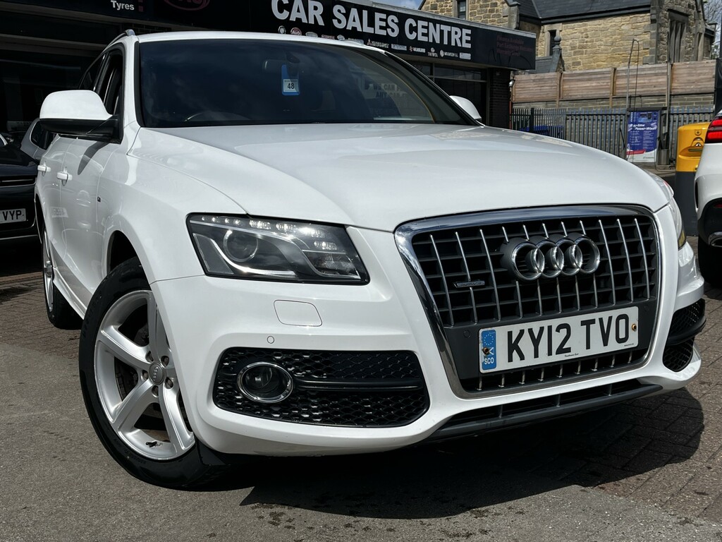 Audi Q5 2.0 Tdi S Line Plus Quattro Silver #1