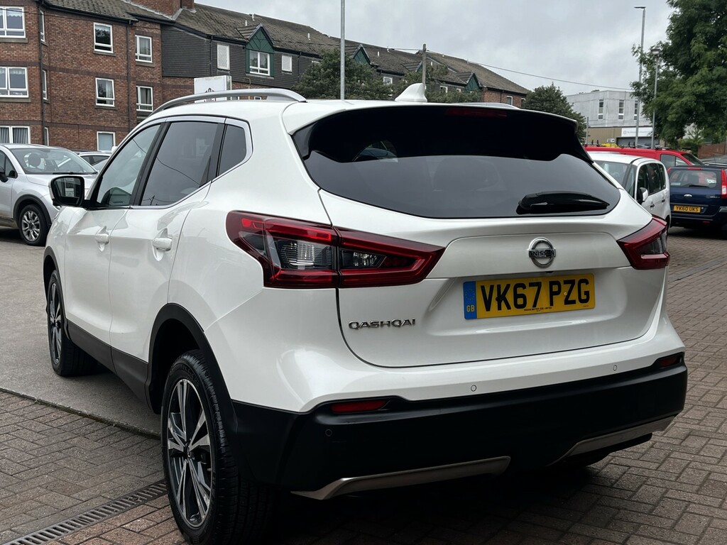 Nissan Qashqai Suv 1.5 Dci N-connecta 201767 VK67PZG White #6