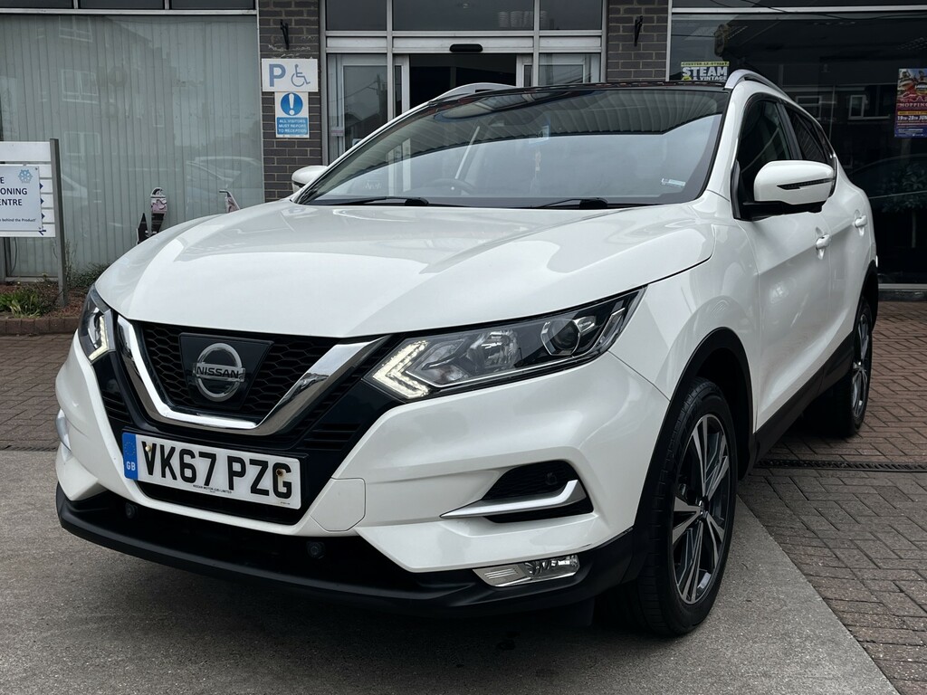 Nissan Qashqai Suv 1.5 Dci N-connecta 201767 VK67PZG White #3
