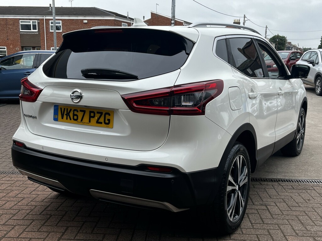 Nissan Qashqai Suv 1.5 Dci N-connecta 201767 VK67PZG White #4