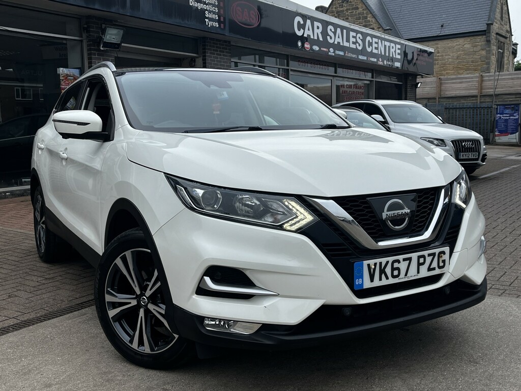Nissan Qashqai Suv 1.5 Dci N-connecta 201767 VK67PZG White