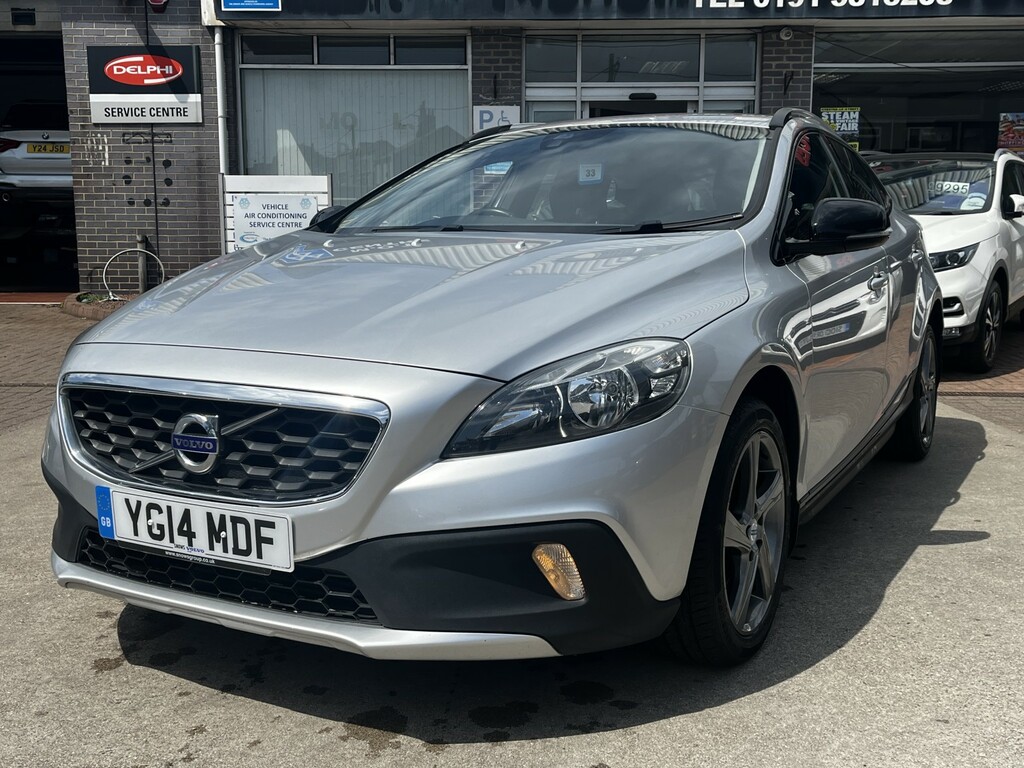 Volvo V40 Cross Country Hatchback 1.6 D2 Se 201414 Silver #3