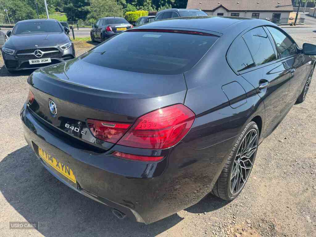BMW 6 Series Saloon 3.0 640D Grey #11