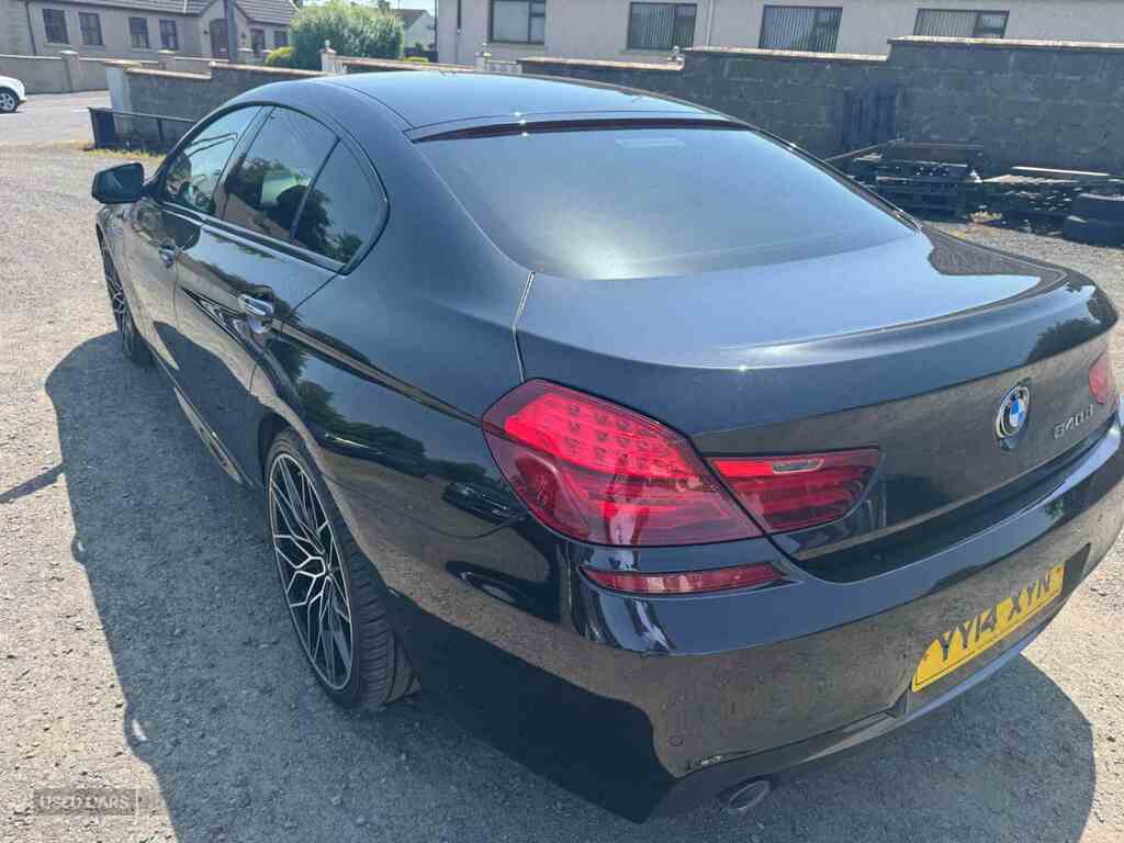 BMW 6 Series Saloon 3.0 640D Grey #13