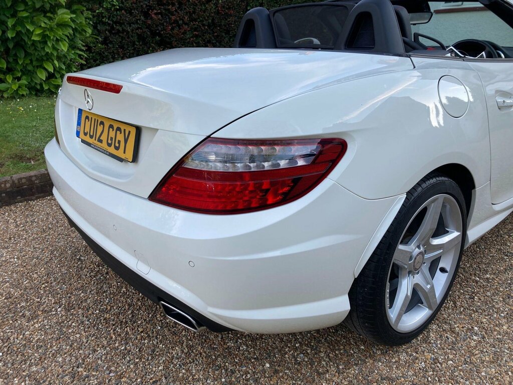 Mercedes-Benz SLK 1.8 Slk200 Blueefficiency Amg Sport G-tronic Euro White #4