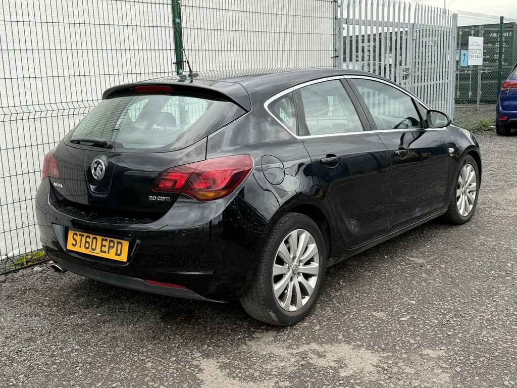 Vauxhall Astra 2.0 Cdti Elite 201060 ST60EPD Black #2