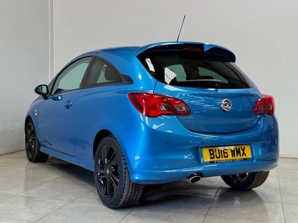 Vauxhall Corsa 1.4I Ecoflex Limited Edition Euro 6 BU16WMX Blue #3