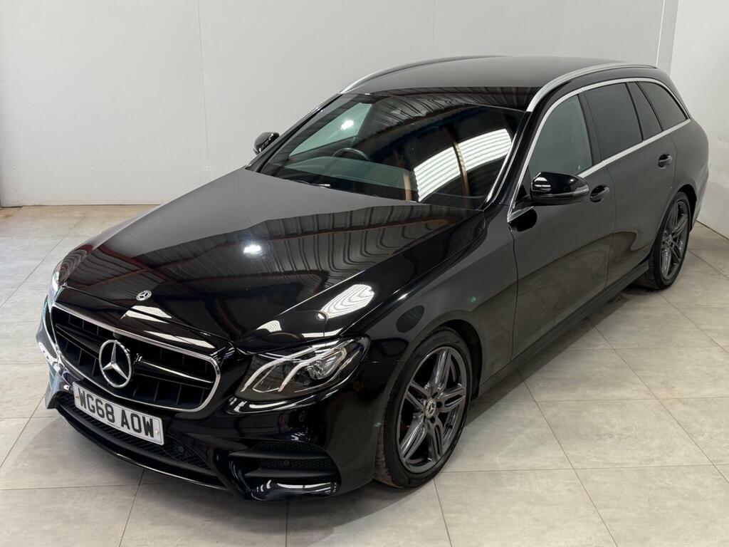 Mercedes-Benz E Class 2.0 E220d Amg Line G-tronic Euro 6 S S WG68AOW Black #4