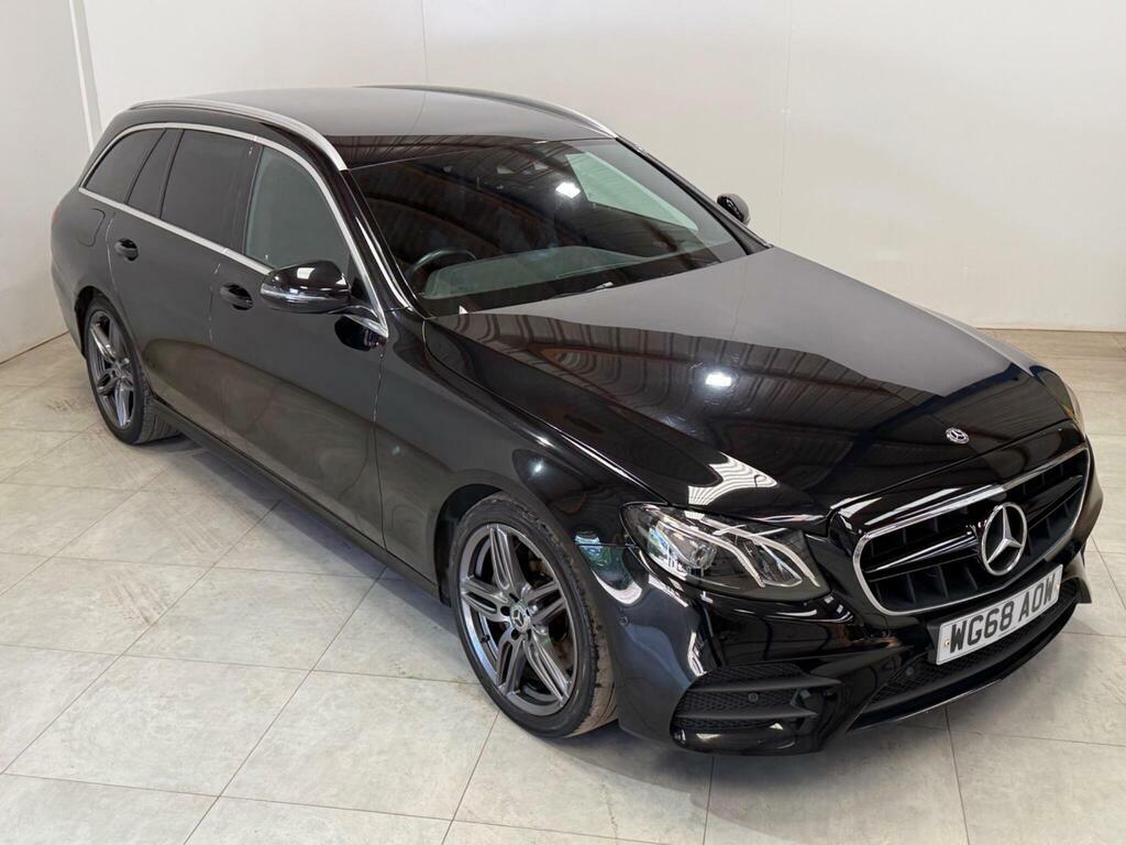 Mercedes-Benz E Class 2.0 E220d Amg Line G-tronic Euro 6 S S WG68AOW Black #2