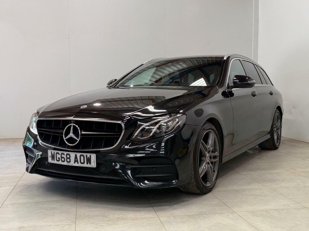 Mercedes-Benz E Class 2.0 E220d Amg Line G-tronic Euro 6 S S WG68AOW Black #3