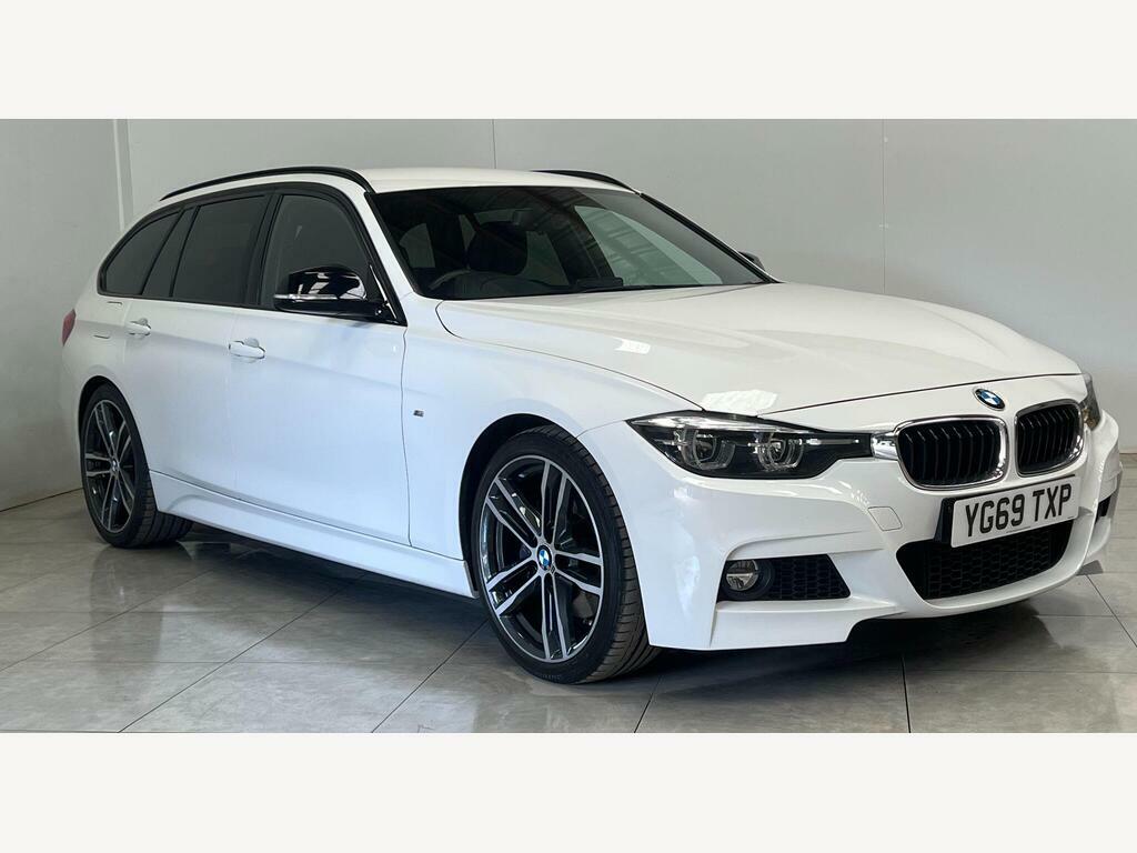BMW 3 Series 2.0 320I M Sport Shadow Edition Touring Euro White
