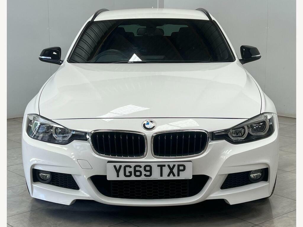 BMW 3 Series 2.0 320I M Sport Shadow Edition Touring Euro YG69TXP White #2