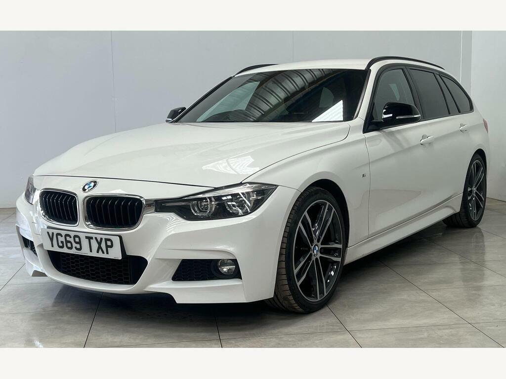 BMW 3 Series 2.0 320I M Sport Shadow Edition Touring Euro YG69TXP White #4
