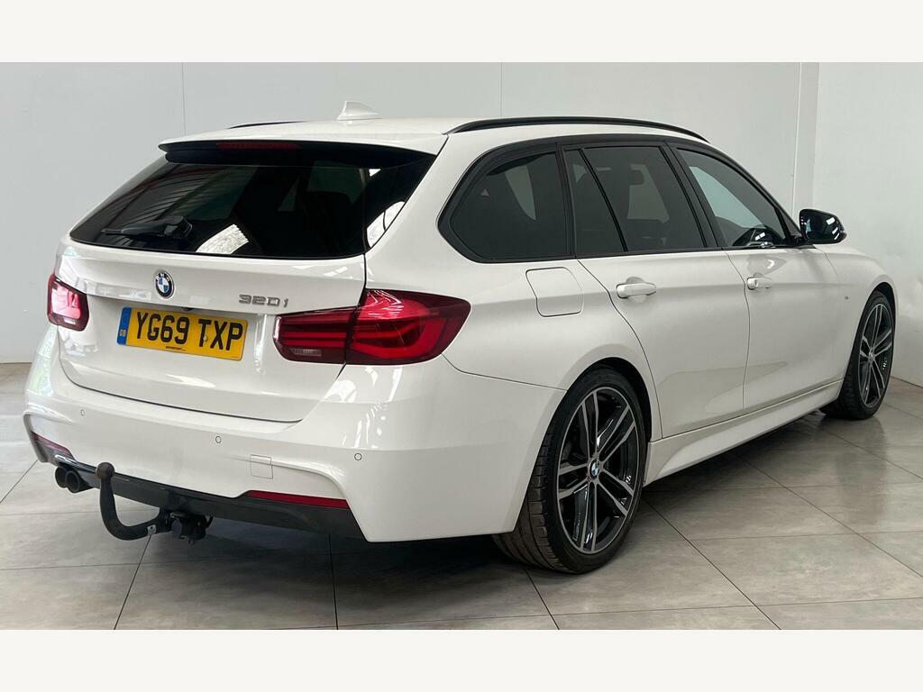 BMW 3 Series 2.0 320I M Sport Shadow Edition Touring Euro YG69TXP White #5