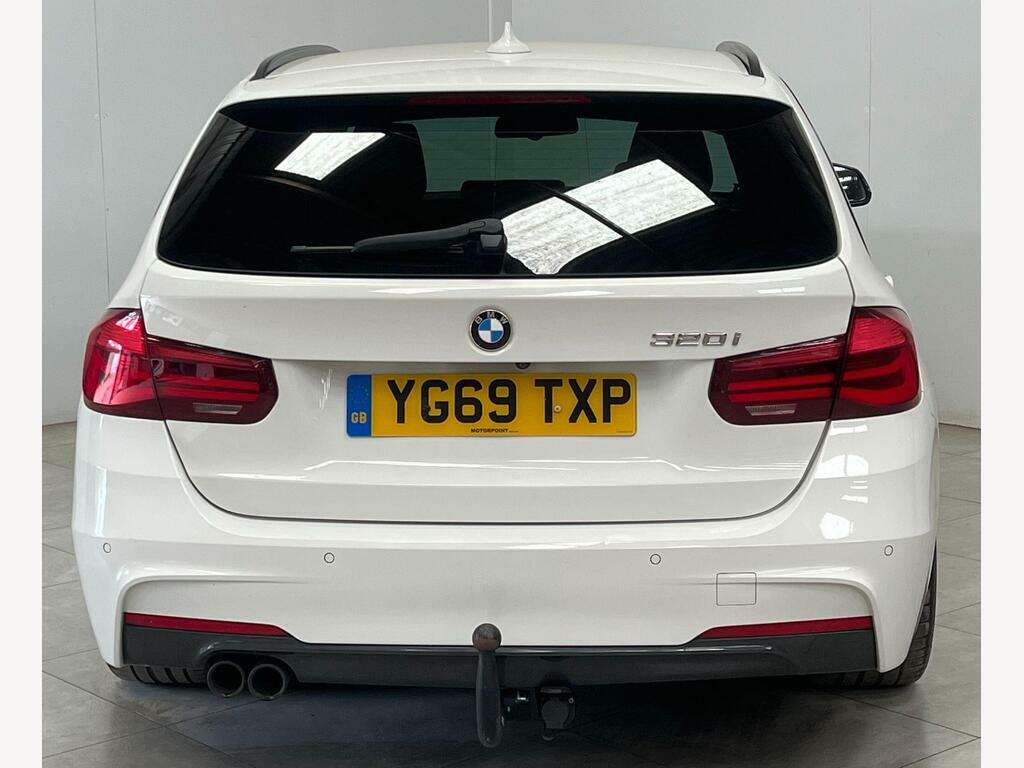 BMW 3 Series 2.0 320I M Sport Shadow Edition Touring Euro YG69TXP White #6