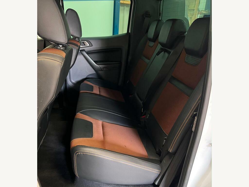 Ford Ranger Wildtrak Ecoblue White #9