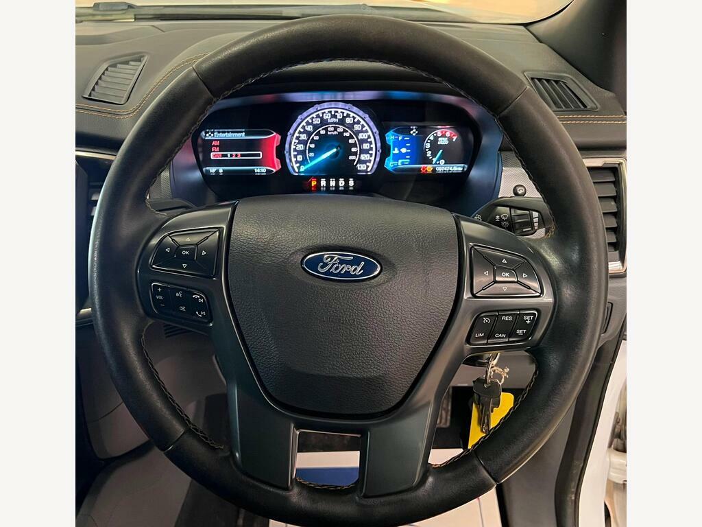 Ford Ranger Wildtrak Ecoblue White #16