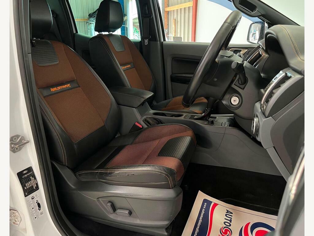 Ford Ranger Wildtrak Ecoblue White #7