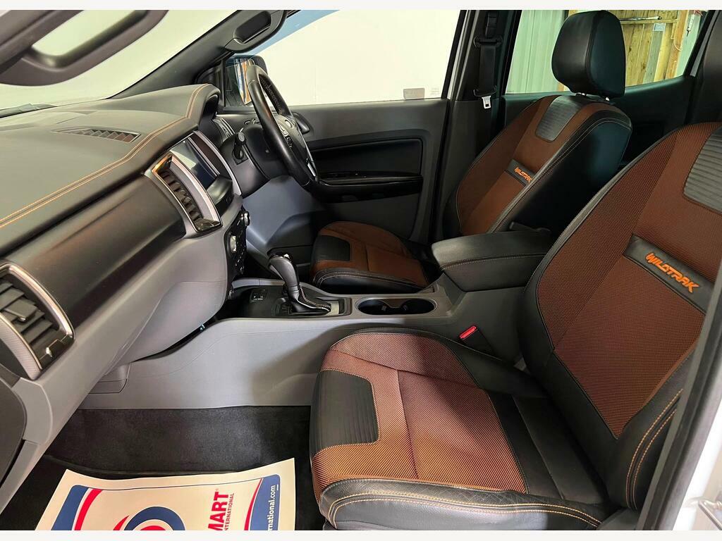Ford Ranger Wildtrak Ecoblue White #8