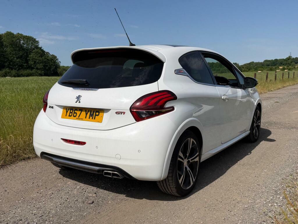 Peugeot 208 1.6 Thp Gti Prestige Euro 6 S S White #4
