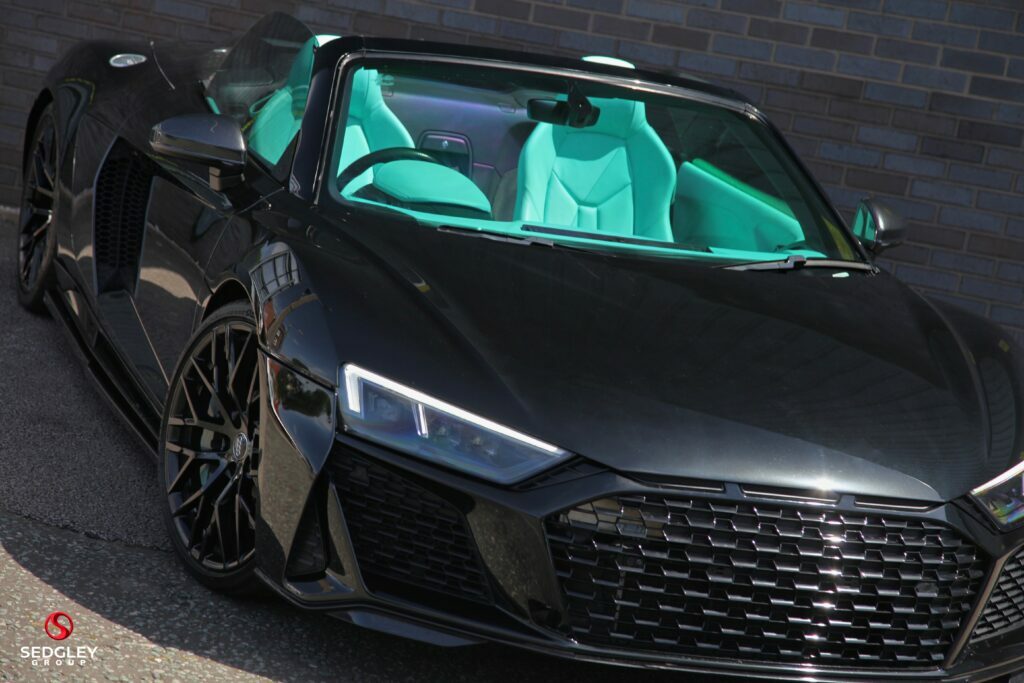 Audi R8 5.2 Fsi V10 Spyder S Tronic Quattro Black #2