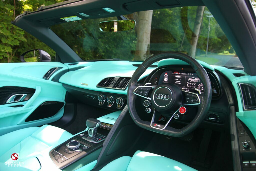 Audi R8 5.2 Fsi V10 Plus Coupe S Tronic Quattro Blue #14
