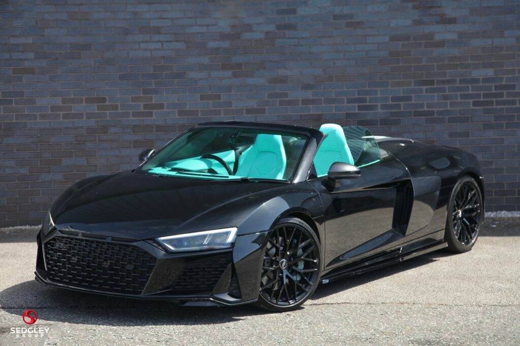Audi R8 5.2 Fsi V10 Spyder S Tronic Quattro Black #4