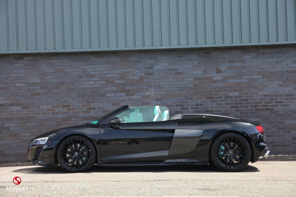Audi R8 5.2 Fsi V10 Spyder S Tronic Quattro Black #5