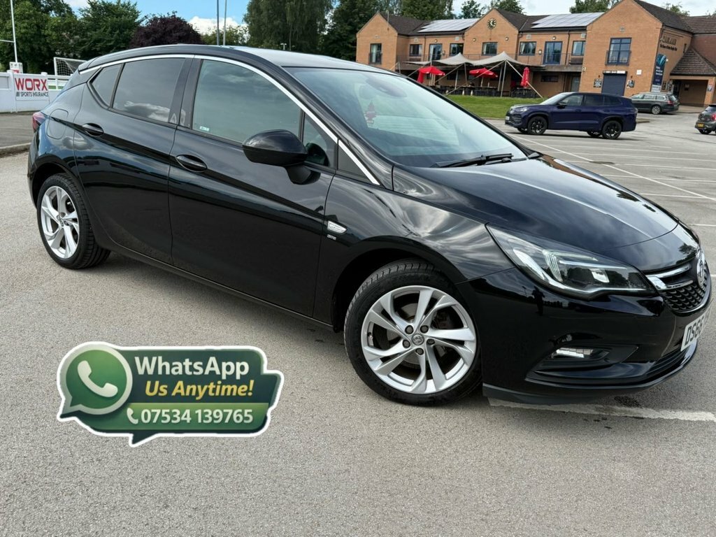 Vauxhall Astra 1.4L Sri Nav Black