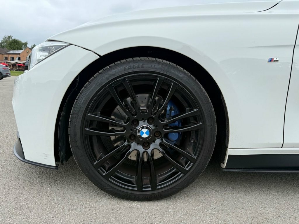 BMW 3 Series 2L M Sport YJ63HKO White #6