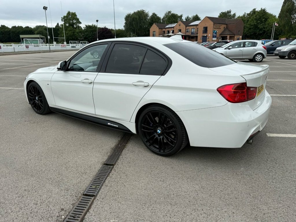 BMW 3 Series 2L M Sport YJ63HKO White #5