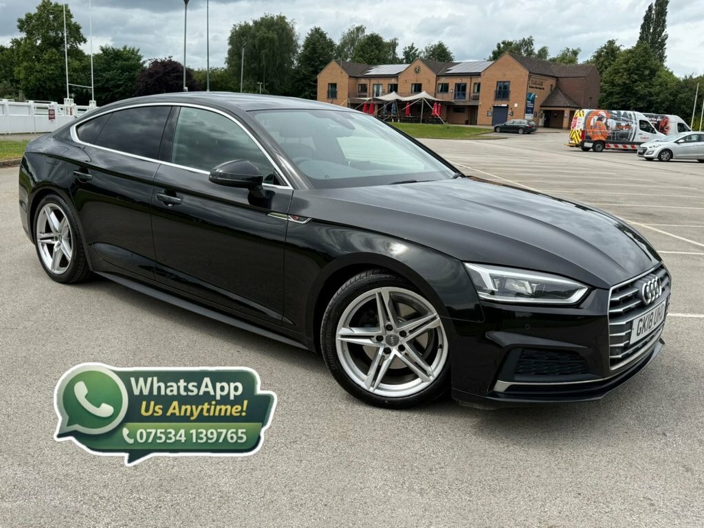 Audi A5 A5 S Line Tdi Quattro S-a Black #1