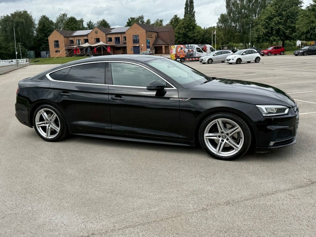 Audi A5 A5 S Line Tdi Quattro S-a Black #4