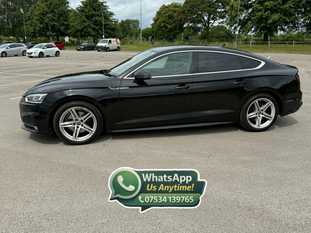 Audi A5 A5 S Line Tdi Quattro S-a Black #5