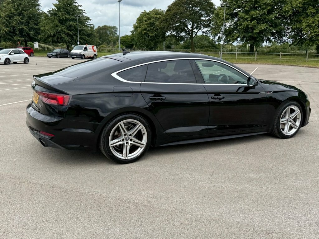 Audi A5 A5 S Line Tdi Quattro S-a Black #33