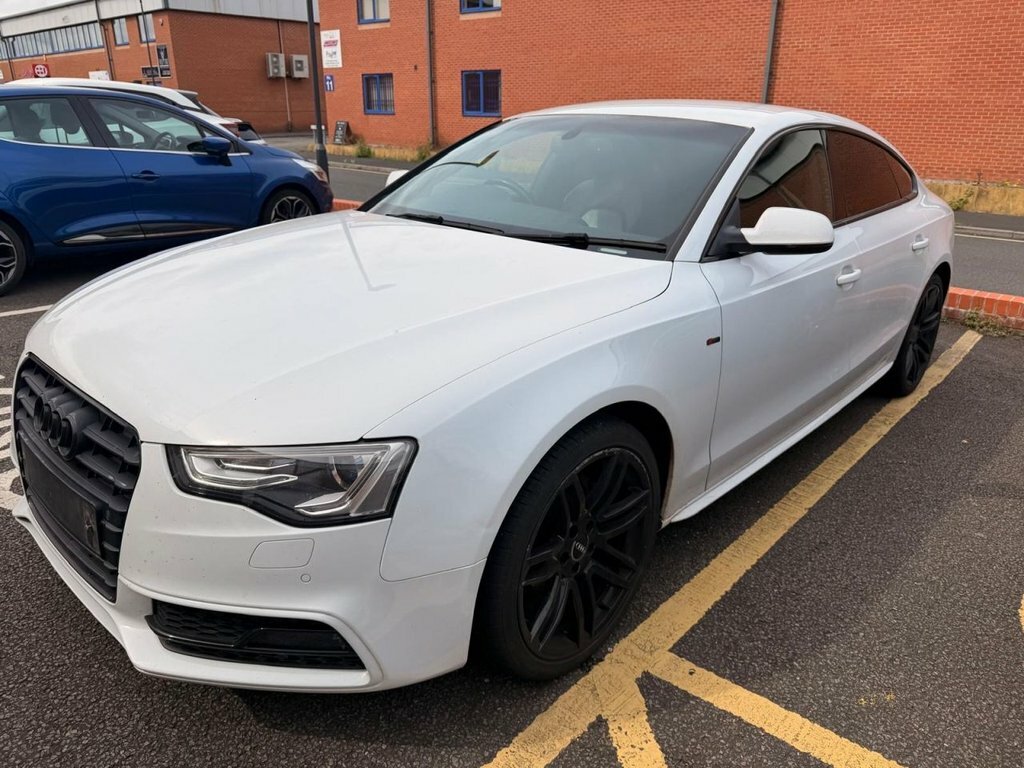 Audi A5 2L S Line White #6