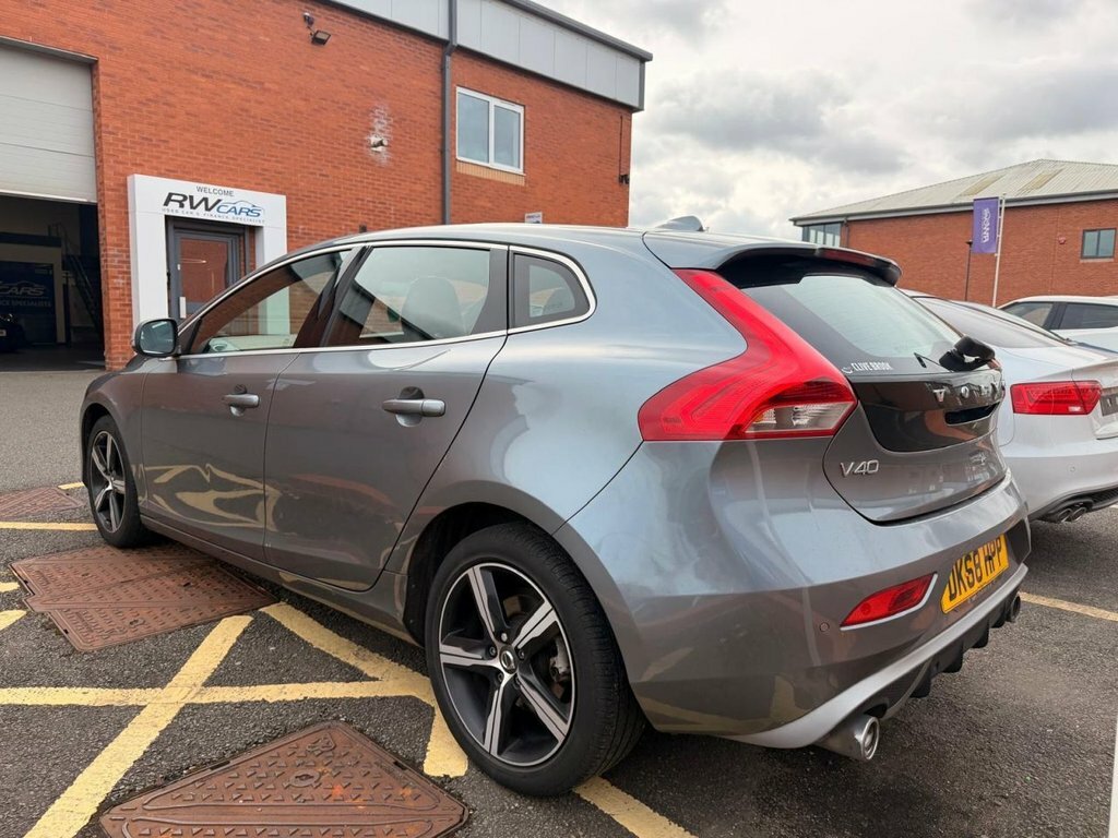Volvo V40 2L R-design Nav Plus Grey #6