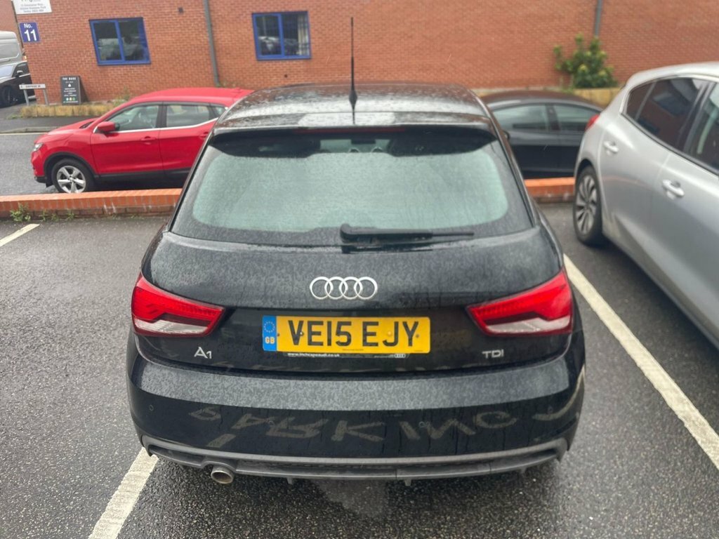 Audi A1 Tdi Sport 3-Door Black #4