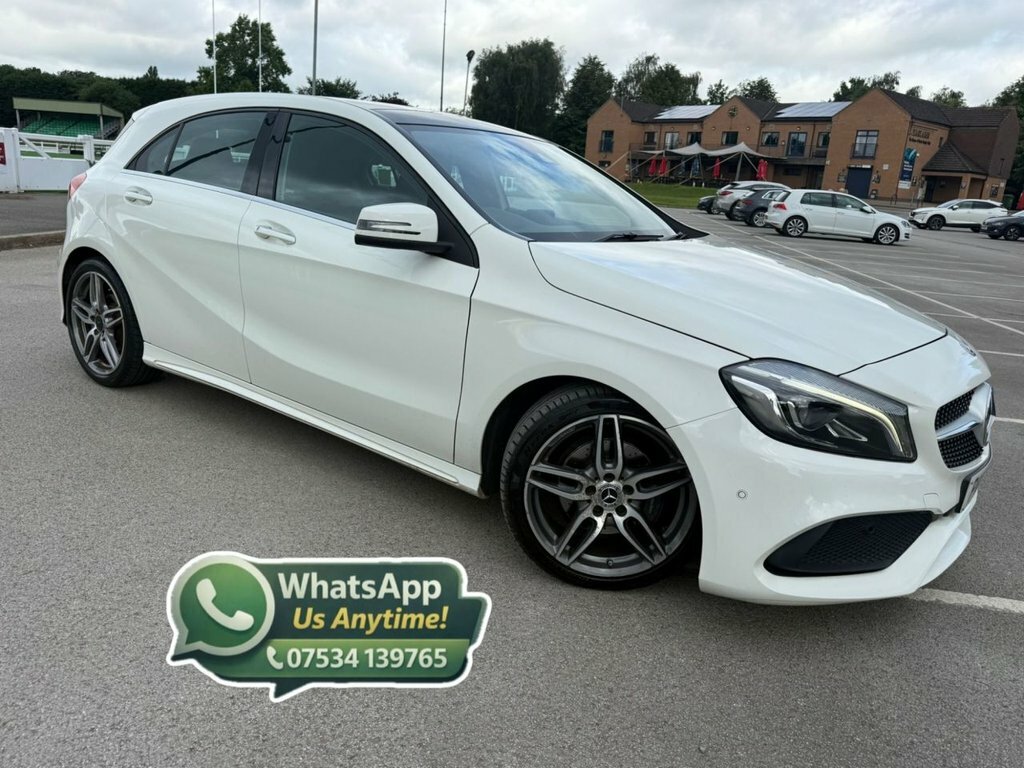 Mercedes-Benz A Class 1.6L Amg Line White