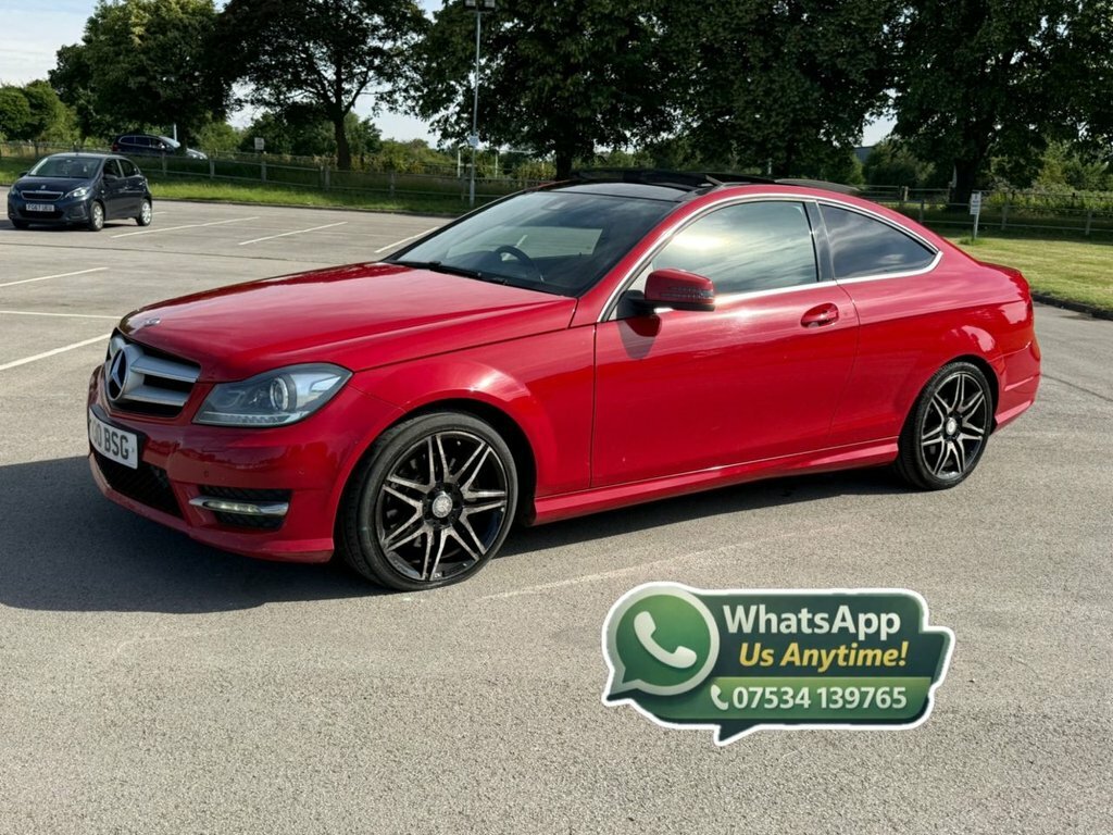Mercedes-Benz C Class 3.5L Amg Sport Plus Red #5