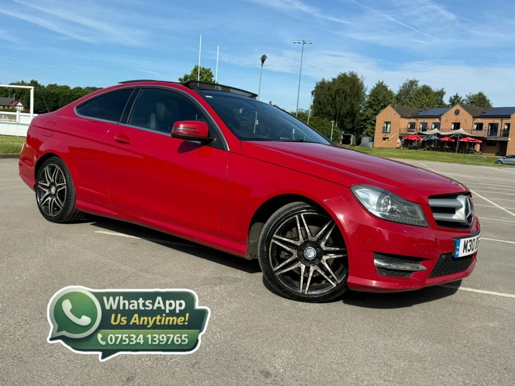 Mercedes-Benz C Class 3.5L Amg Sport Plus Red
