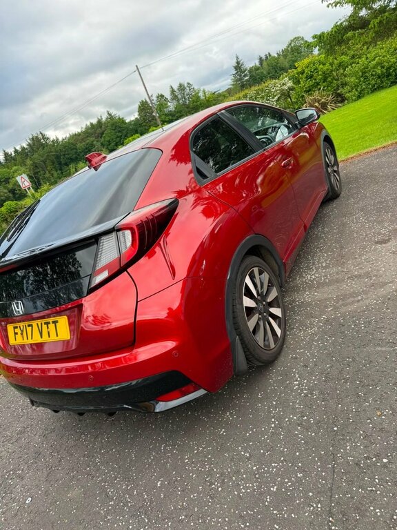 Honda Civic 1.8L Sr Red #3